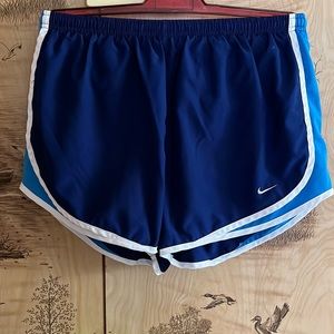 Blue Nike Running shorts